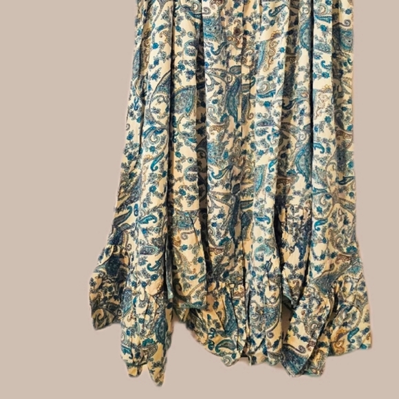 KARMA Hwy *3 Prints Avail* Teal Babydoll Mini Fluffer Dress OS NWT - Picture 4 of 8